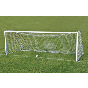 Soccer Goals - Classic Official Square Goal (8 ft.H x 24 ft.W x 4 ft.B x 10 ft.D) - NFHS, NCAA, FIFA Compliant